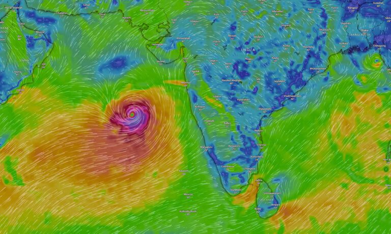 Cyclone Biparjoy Heatmap